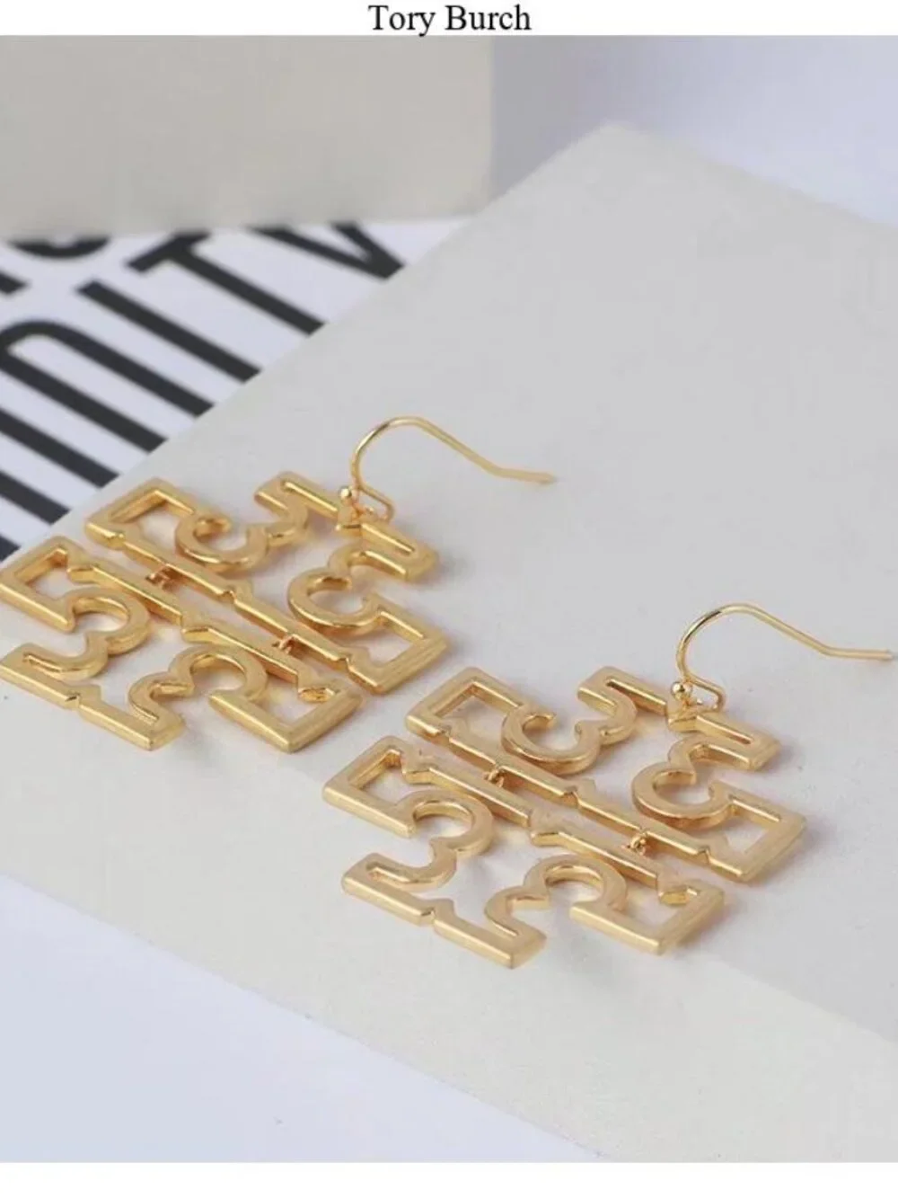 Tory Burch gold earrings